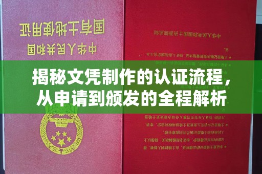 中方揭秘文凭制作的认证流程，从申请到颁发的全程解析