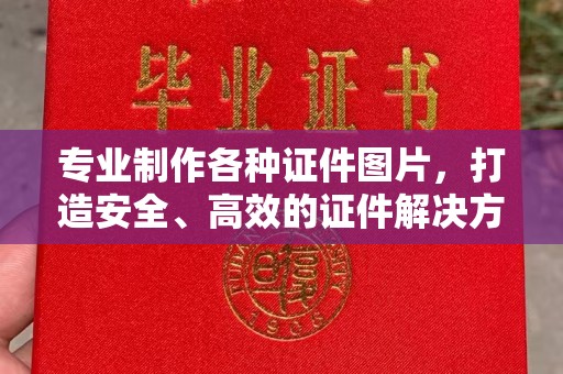 中方专业制作各种证件图片，打造安全、高效的证件解决方案